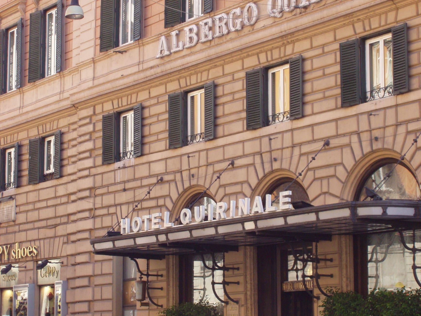 Hotel Quirinale Rome Extérieur photo